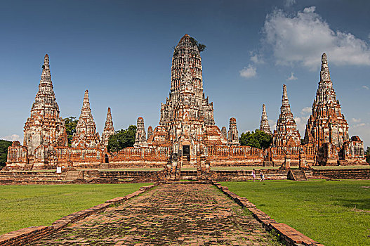 寺院,佛教,大城府,泰国,曼谷