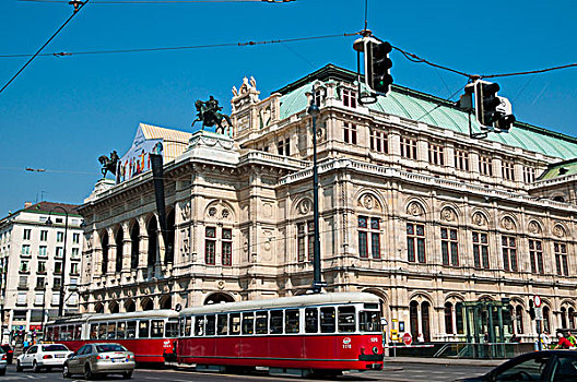 州歌剧院,环城大道,环路,维也纳,奥地利,欧洲