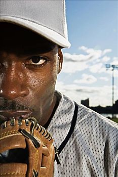 肖像,棒球投手