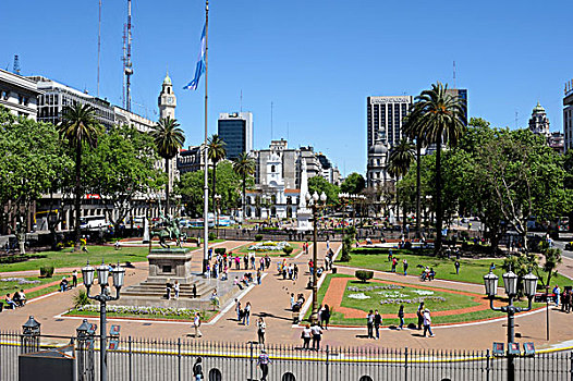 阿根廷,布宜诺斯艾利斯,五月广场,座椅,城市,政府,背景