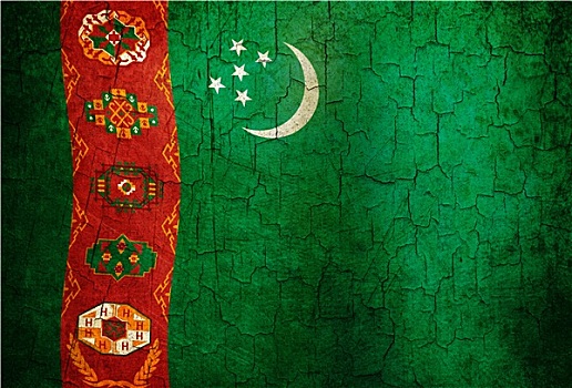 低劣,土库曼斯坦,旗帜