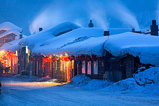 黑龙江,雪乡