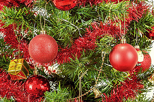 装饰,圣诞树,白色背景,背景
