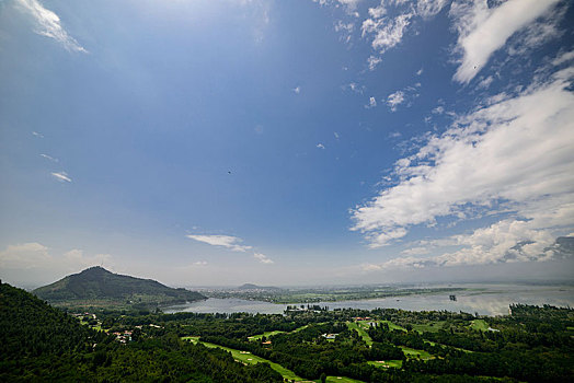 斯利那加,湖,查谟-克什米尔邦,印度,亚洲