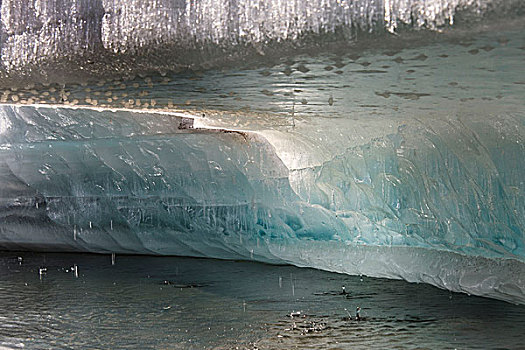冰层,河,北极国家野生动物保护区,阿拉斯加