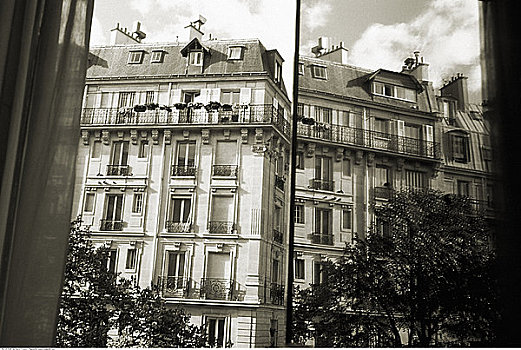 建筑,窗户,巴黎,法国