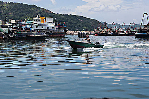 快艇,蔽护,香港
