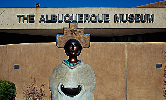 母兽,雕塑,阿布奎基,新墨西哥,美国