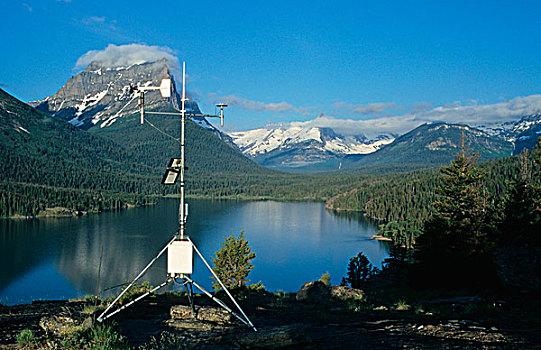 气象站,冰川国家公园,蒙大拿