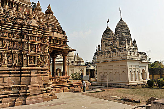 克久拉霍,纪念建筑,世界遗产,中央邦,印度,亚洲