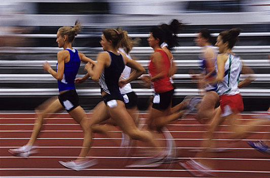女人,跑,温哥华,不列颠哥伦比亚省,加拿大