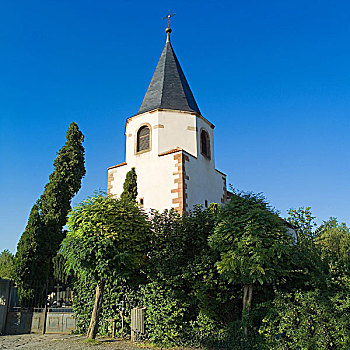 法国,阿尔萨斯,教堂,11世纪
