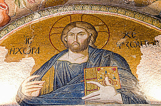 耶稣,图案,教堂,伊斯坦布尔,土耳其