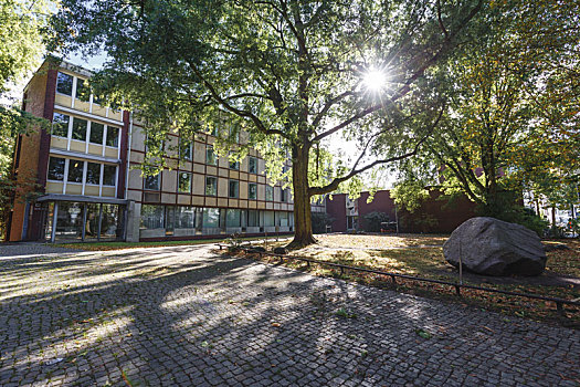德国汉堡大学校园景观