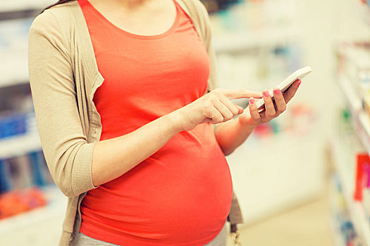 孕妇,智能手机,制药