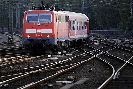 德国,轨道,地区性,列车