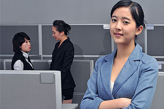 辦公室里的女員工