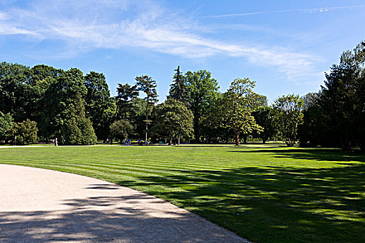 瓦津基公园在波兰,华沙
