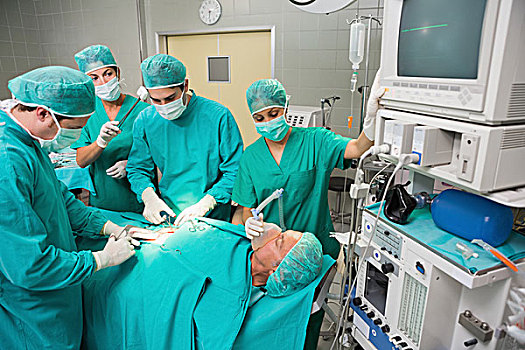 外科,团队,操作,病人,腹部,手术室