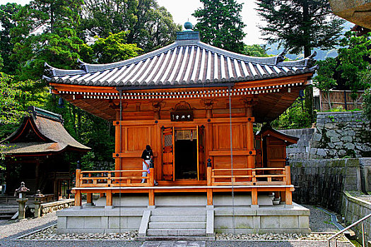 世界文化遗产－－日本清水寺内的中兴堂