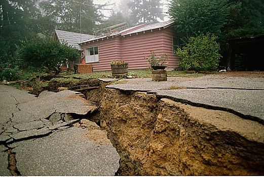 地震,损坏,加利福尼亚,美国