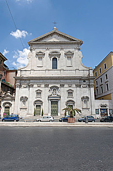 教堂,玛丽亚,主要地,设计,协和大道,罗马,意大利,欧洲