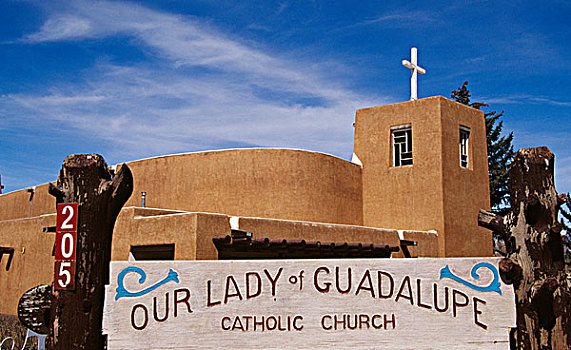 教堂,新墨西哥,美国