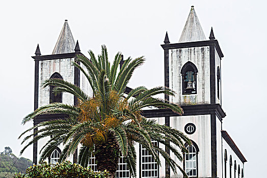 葡萄牙,亚速尔群岛,皮库岛,教堂