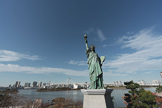 日本东京台场自由女神像