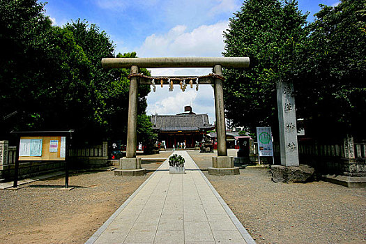 东京浅草寺东北浅草神社