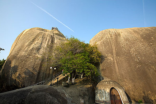 福建厦门鼓浪屿,日光岩