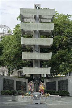 原子弹,纪念,广岛,日本