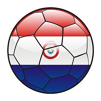 巴拉圭,旗帜,足球
