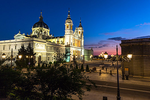 皇宫,著名,纪念建筑,城市,马德里