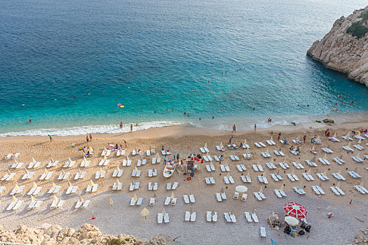 土耳其安塔利亚kaputas海滩