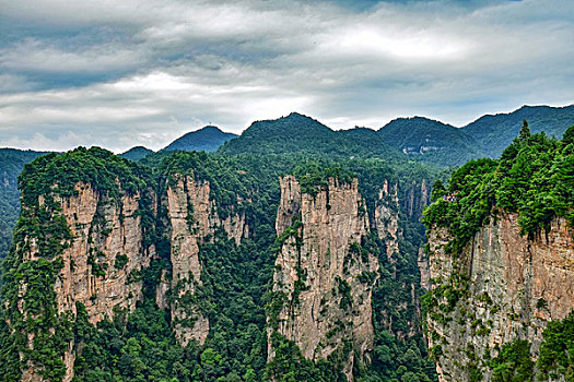 张家界群山风光