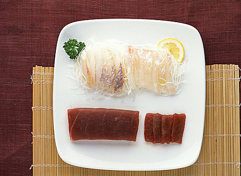 日本,食物,刺身,生鱼