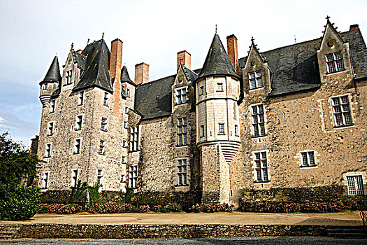 法国,曼恩-卢瓦尔省,安茹,城堡,世纪
