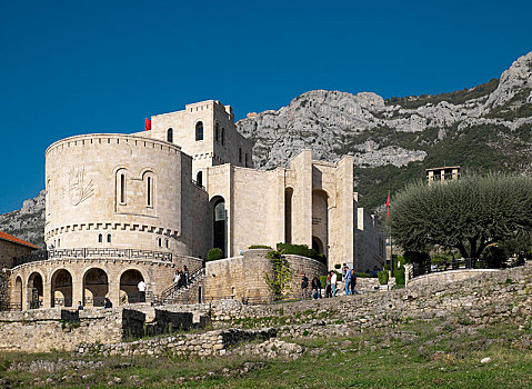 博物馆,要塞,阿尔巴尼亚,欧洲
