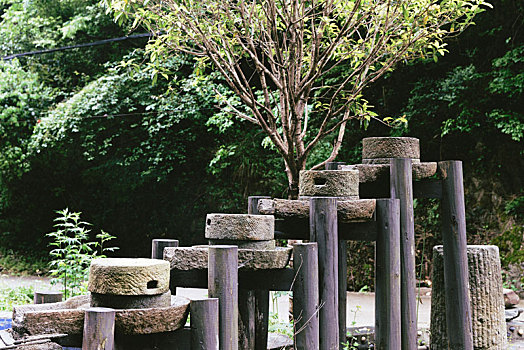 广元朝天水磨沟风景点