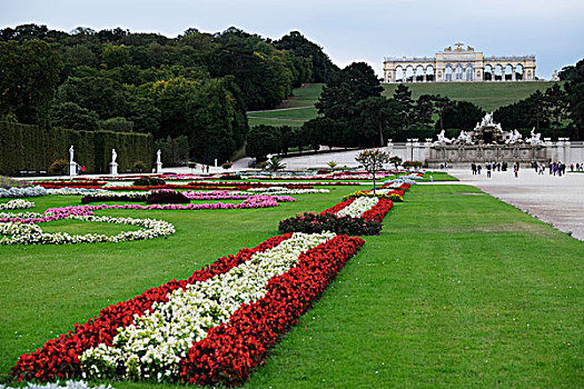 花园,城堡,美泉宫,霍夫堡,颐和园,维也纳,奥地利
