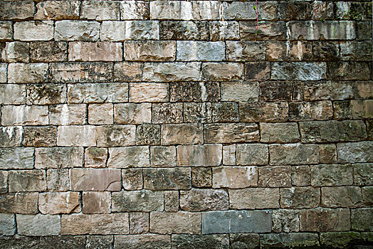 重庆南岸米市街历史文化街区-----城墙条石