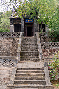 山西晋祠公输子祠