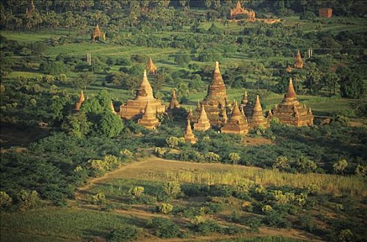 缅甸,蒲甘,庙宇