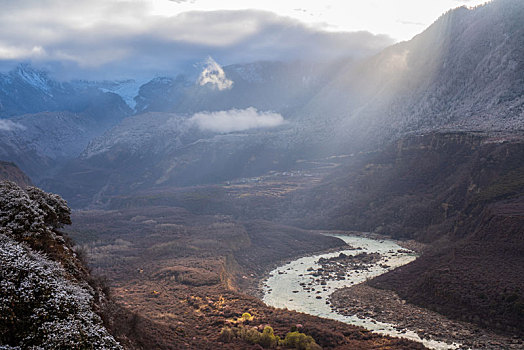 西藏雅鲁藏布江大峡谷