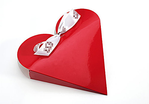 巧克力盒,红色,心形,情人节