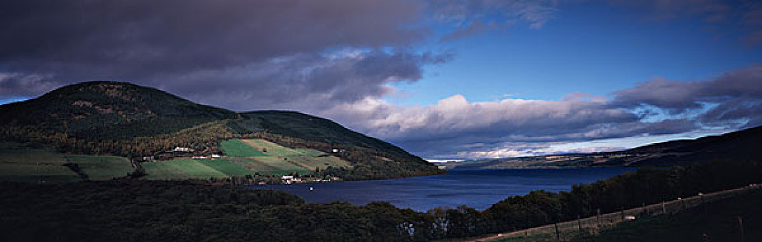 苏格兰,高地,尼斯湖,大幅,尺寸