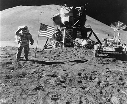 美国国旗,阿波罗15号