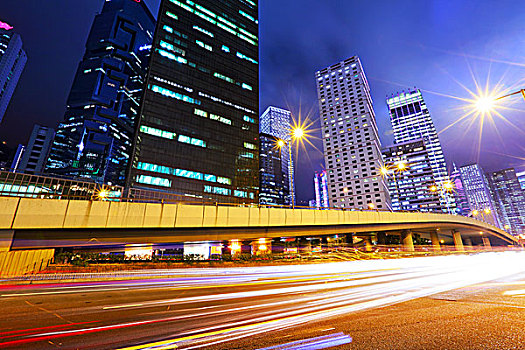 交通,城市,夜晚