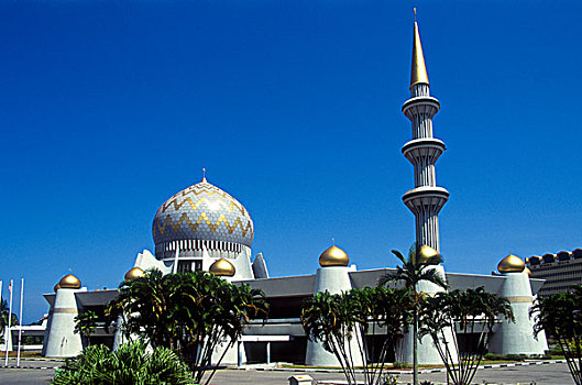 马来西亚,婆罗洲,沙巴,哥达基纳巴卢,槟城州清真寺